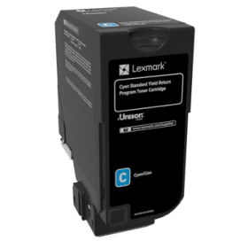 Cartus toner Lexmark RETURN CS72x, CX725 7k Cyan Promo Original
