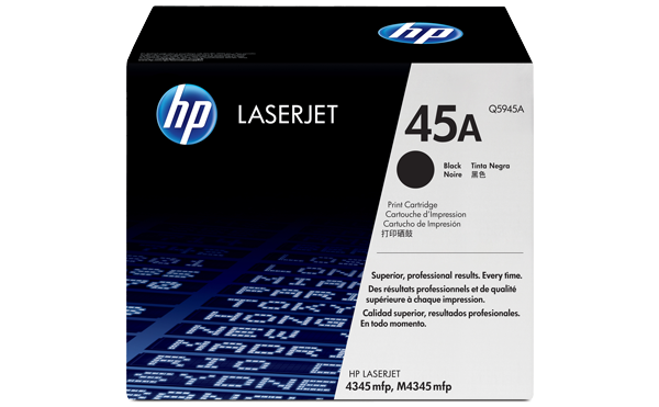 Cartus toner HP  LJ 4345 MFP , LJ 4345 XMFP , LJ 4345 XMMFP , LJ 4345 XSMFP , LJ M 4345 MFP , LJ M 4345 XMFP , LJ M 4345 XMMFP , LJ M 4345 XSMFP, 18k Black Original