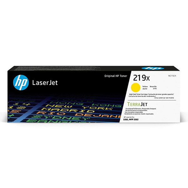 Cartus toner HP Color LaserJet Pro 3202, MFP 3302, W2192X, 2.5k Yellow Original