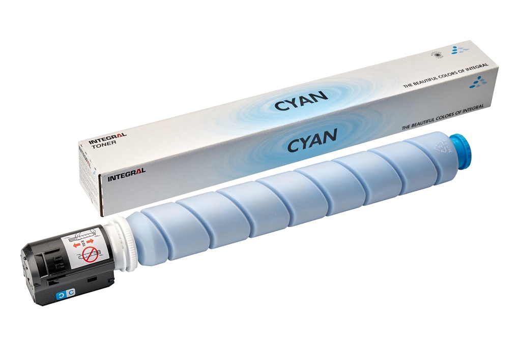 Cartus toner Canon IR Advance C3326 , C-EXV65C,  5762C001AA, 11k Cyan Compatibil Integral