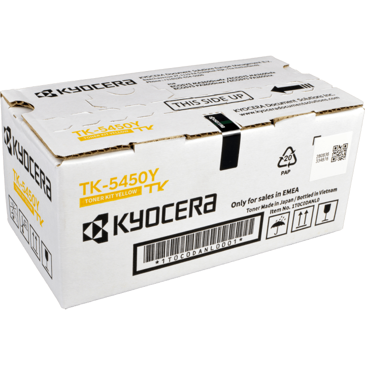 Cartus toner Kyocera ECOSYS MA 2600cfx, TK-5450Y 3.2k Yellow Original