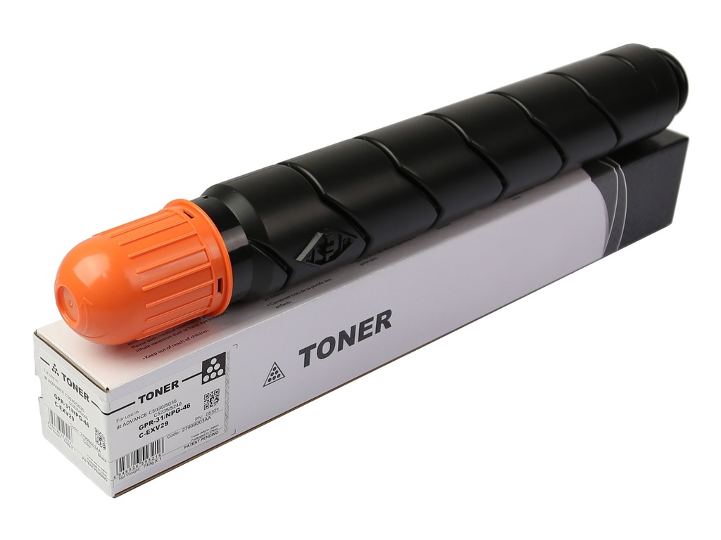 Cartus toner Canon IRA C5030, IRA C5035, IRA C5235, IRA C5240 C-EXV29 2790B003AA GPR-31/NPG-46/C-EXV29BK CPP Black 36K 740g Compatibil CET