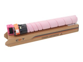 Cartus toner Minolta Bizhub C 250i, Bizhub C 300i, Bizhub C 360i, Bizhub C 450i, Bizhub C 550i, Bizhub C 650i TN328, TN626 AAV8330, AAV8350, AAV8390, ACV1350, ACV1330 TN328M/TN626M/B1324/B1379 Toner CartridgeChemical 28K 519g Magenta Compatibil CET