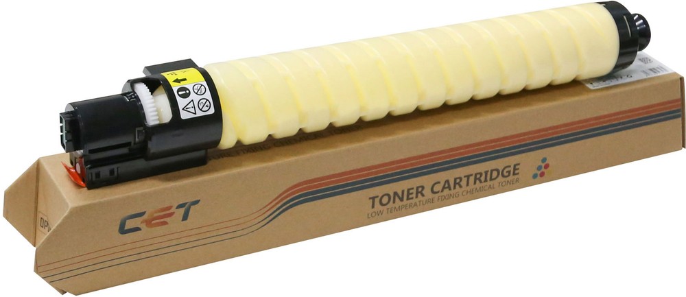 Cartus toner Ricoh Aficio MPC 2800, Aficio MPC 3300, Aficio MPC 3001, Aficio MPC 3501 Chemical 841421, 841277 Yellow Toner Cartridge-Chemical 15K 370g Compatibil CET