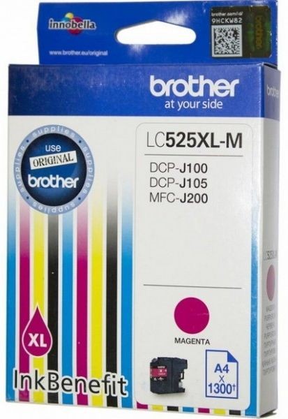 Cartus cerneala Brother DCP J 105, MFC J 200, DCP J 100 LC525XL LC525XLM Magenta Original