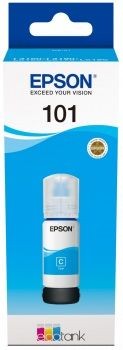 Cartus cerneala Epson 101 L 4150 C13T03V24A Ink Cartridges, 101, 101 4 colour ink bottles, Ink Bottle, 1 x 70.0 ml Cyan Original