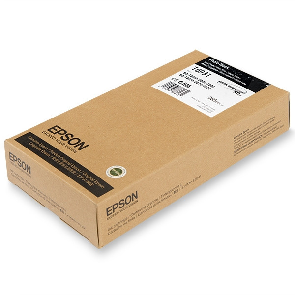 Cartus cerneala Epson ULTRACHROME XD 350ml SC T3000 C13T693100 Ink Cartridges, Ultrachrome® XD, T693100, Singlepack, 1 x 350.0 ml Photo Black Original