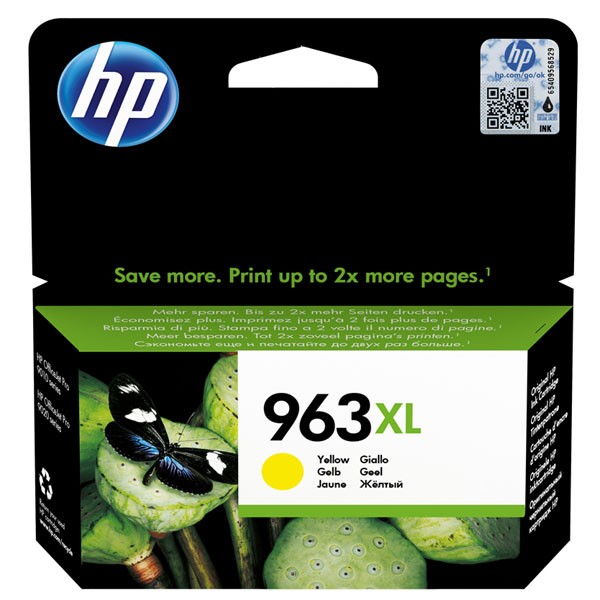 Cartus cerneala High Yield HP OJ Pro 9010, OJ Pro 9020, OJ Pro 9013, OJ Pro 9023, OJ Pro 9014 NR.963XL NR.963XL 3JA29AE 1.6k Yellow Original