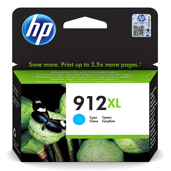 Cartus cerneala High Yield HP OJ 8013 NR.912XL NR.912XL 3YL81AE Cyan Original