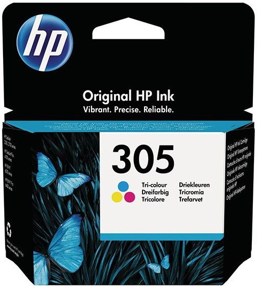 Cartus cerneala Tri-Colour HP Deskjet 2320 All-in-One, DeskJet 2721 All-in-One, Deskjet 2710 All-in-One, DeskJet 2723 All-inOne, Deskjet 2720 All-in-One NR.305 Cyan/Magenta/Yellow Original