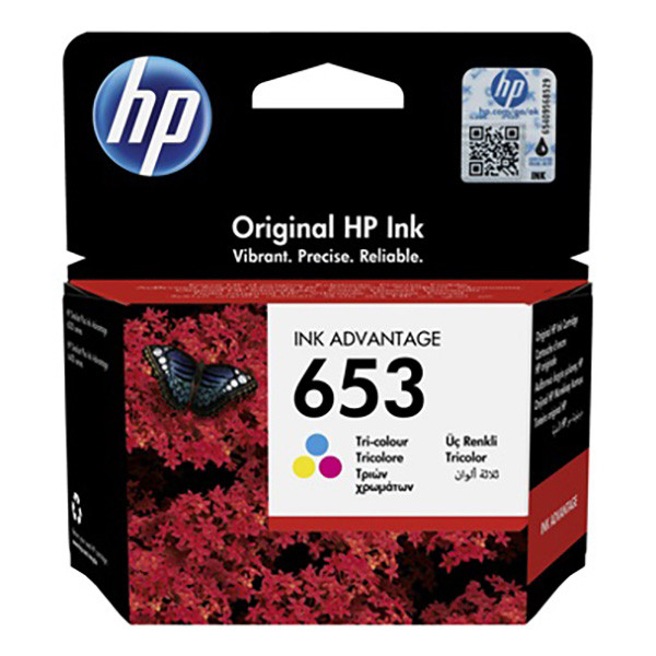 Cartus cerneala Tri-Colour HP DESKJET 6075 NR.653 Cyan/Magenta/Yellow Original