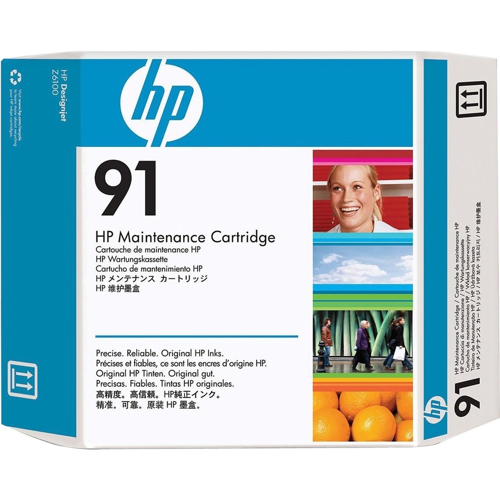 Maintenance Cartridge HP DJ Z6100 NR.91 Black Original