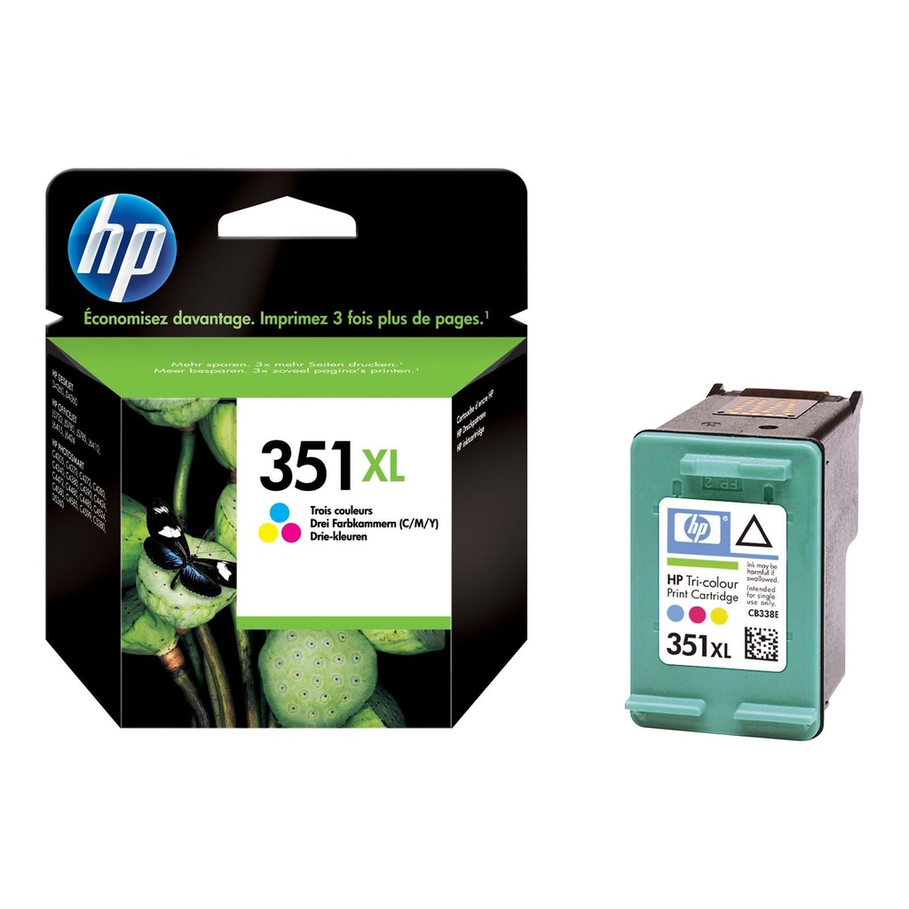 Cartus cerneala HP OJ 6424, PS C4390, OJ 6410, PS C4380, PS C 4500, OJ 5780, PS C4280, PS C4485, DJ 4360, PS C4270, PS C4472, DJ 4200, OJ 6415, PS C4385, OJ 5785, PS C4340, PS C5280, OJ 5730, PS C4272, PS C4480, DJ 4260 NR.351XL Black Original