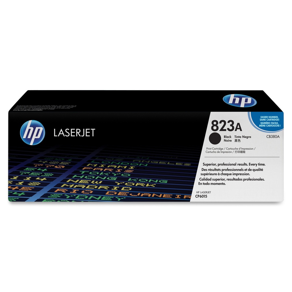 Cartus toner HP Color LJ CP 6015, NR.823A, HP 823A, 16.5k, Black, Original