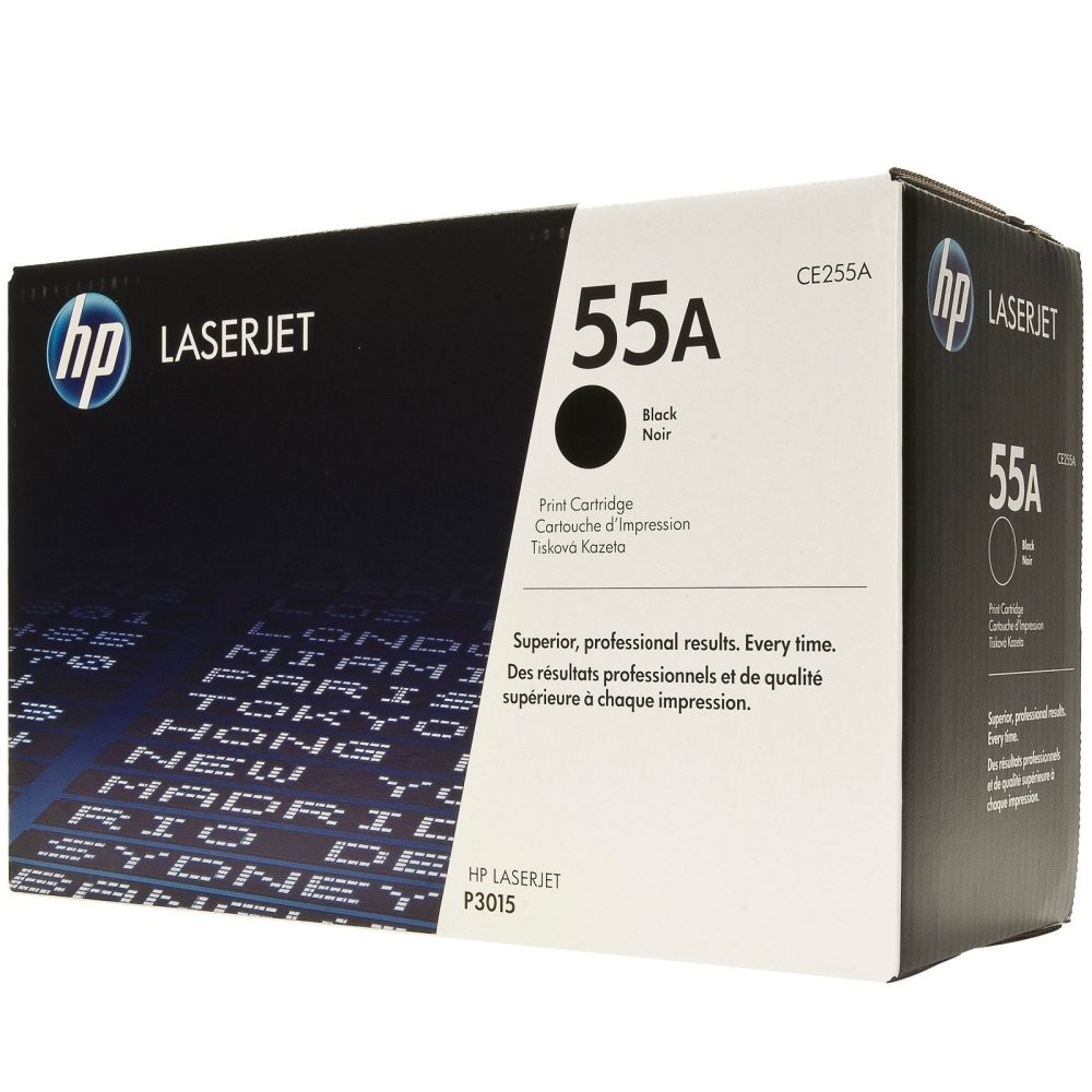 Cartus toner HP LJ PRO M 521, LJ P 3010, LJ P 3015 NR.55A 6k Black Original
