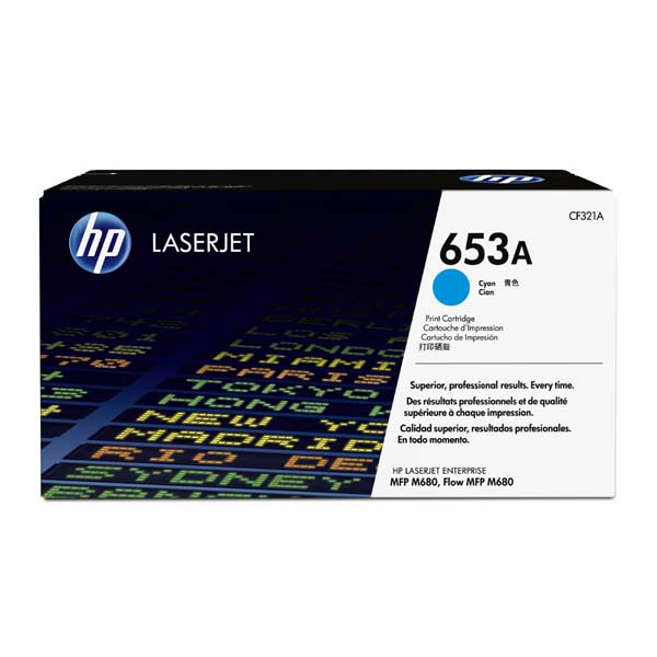 Cartus toner HP LJ M680 NR.653A CF321A 16.5k Cyan Original