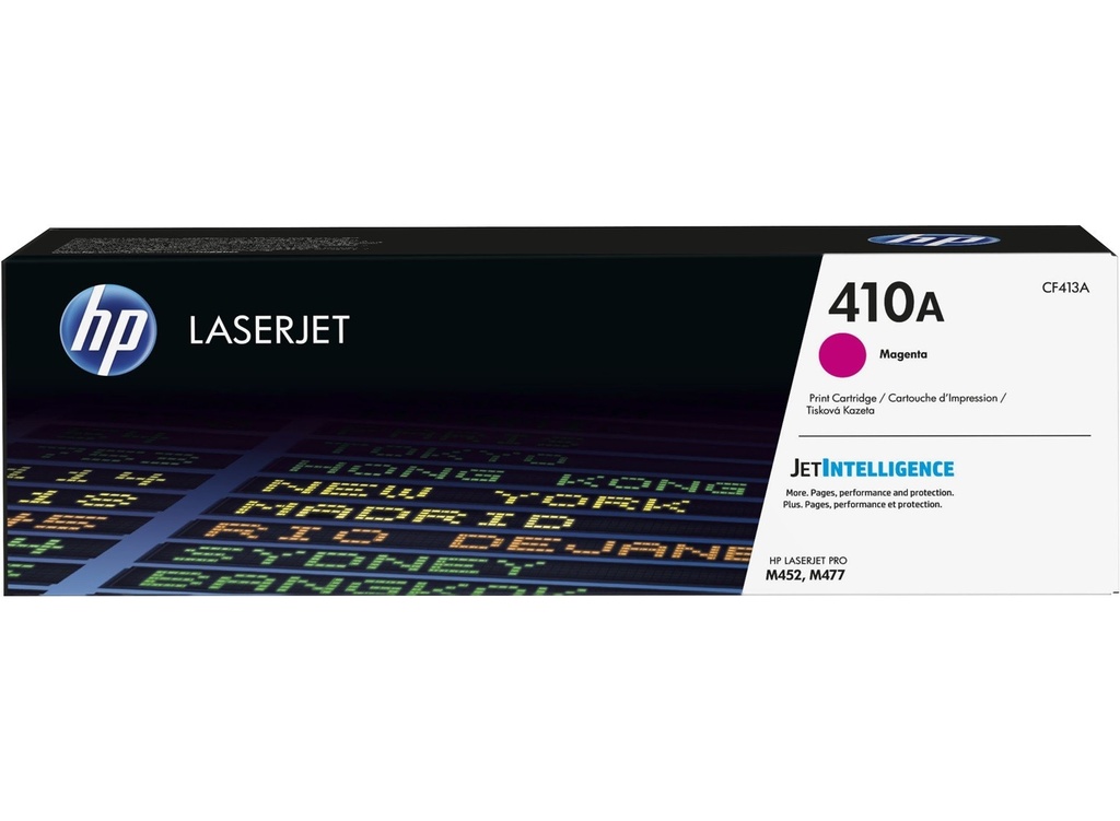 Cartus toner HP Laserjet Pro M377DW, M452DN, M452NW, M477FDN, M477FDW, M477FNW, NR.410A CF413A 2.3k Magenta Original