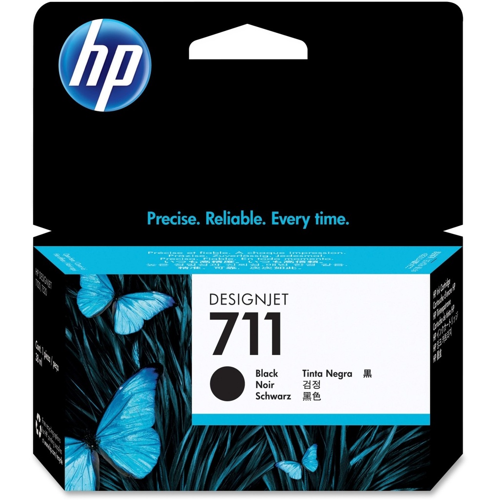 Cartus cerneala HP DJ T 520, DJ T 120 NR.711 NR.711 CZ129A 38ml Black Original