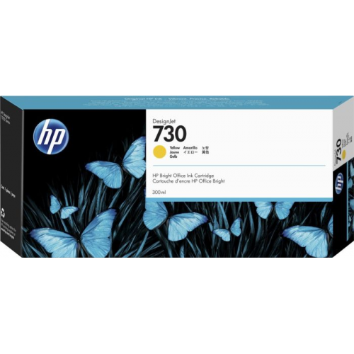 Cartus cerneala HP DJ T1700 NR.730 300ml NR.730 P2V70A 300ml Yellow Original