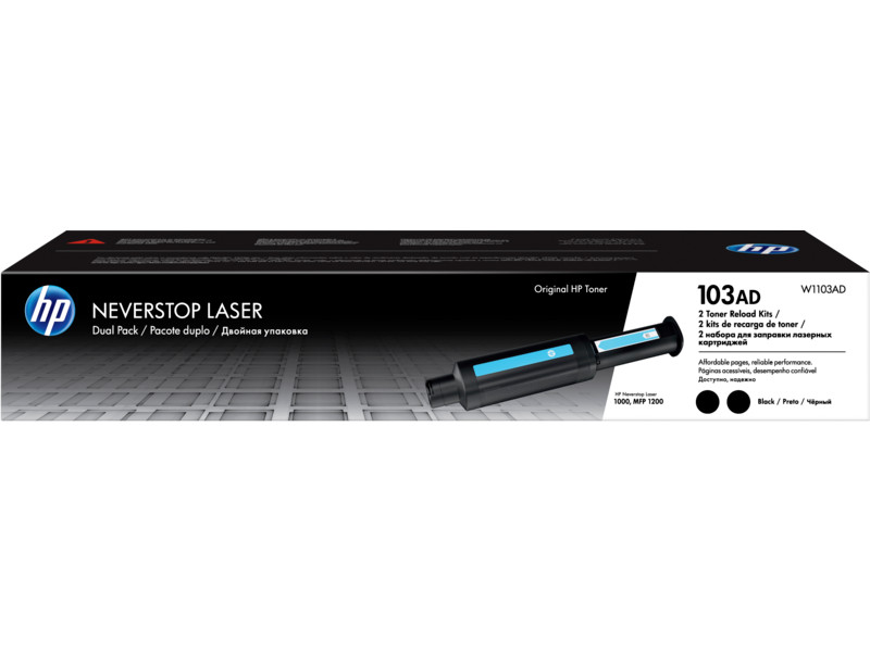 Cartus toner HC HP Neverstop Laser 1000, Laser MFP 1200 HP103AD 5k Black Original