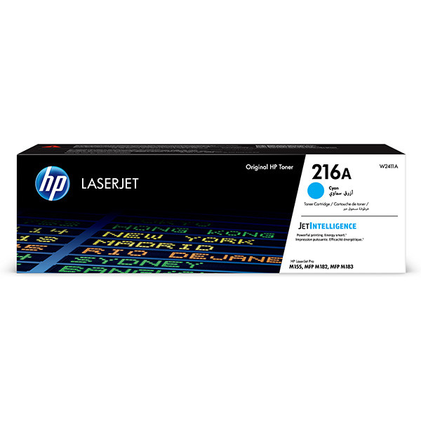 Cartus toner HP LJ PRO MFP M182n, M183fw NR.216A NR.216A W2411A 0.85k Cyan Original