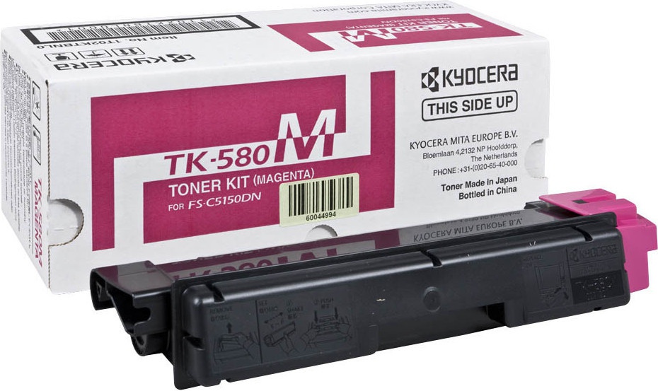 Cartus toner Kyocera Mita FSC 5150DN TK-580 TK-580M 2.8k Magenta Promo Original