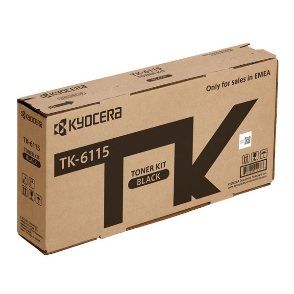 Cartus toner Kyocera Mita ECOSYS M 4125IDN, ECOSYS M 4132IDN 15k BK TK-6115 Black Original