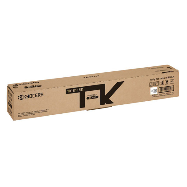 Cartus toner Kyocera Mita M 8124 CIDN TK-8115K 12k Black Original