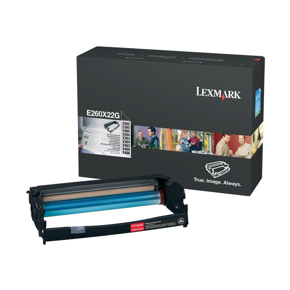 Drum Unit Lexmark OPTRA E 460, OPTRA E 260 D, OPTRA E 360, X 264, OPTRA E 260, OPTRA E 260 DN Black Original
