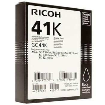 Cerneala Ricoh SG 2100 GC41LC 405765 Black Original