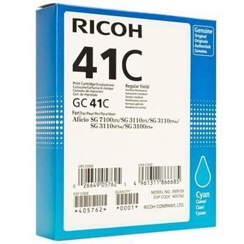 Cerneala Ricoh SG 2100 GC41LC 405766 Cyan Original