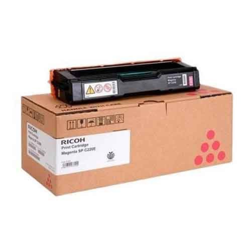 Cartus toner Ricoh SP C220S, SP C221F, SP C222SF Type SP C220E 407644 406100 Magenta Original