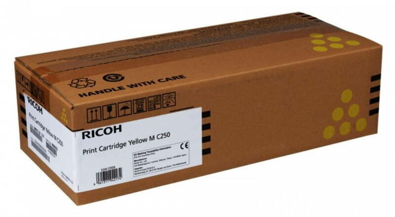 Cartus toner Ricoh MC250FWB, PC300W, 408355, 2.3k Yellow Original
