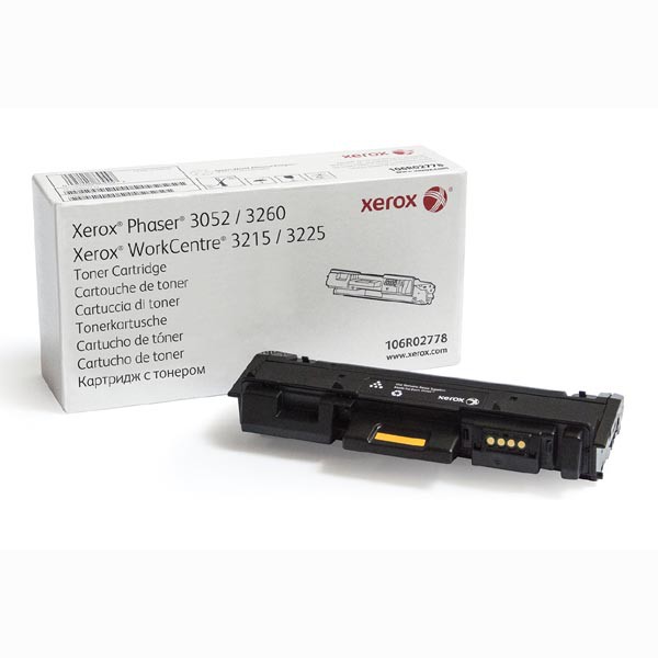Cartus toner Xerox Phaser 3260, WC 3225, Phaser 3052, WC 3215 3K Black Promo Original