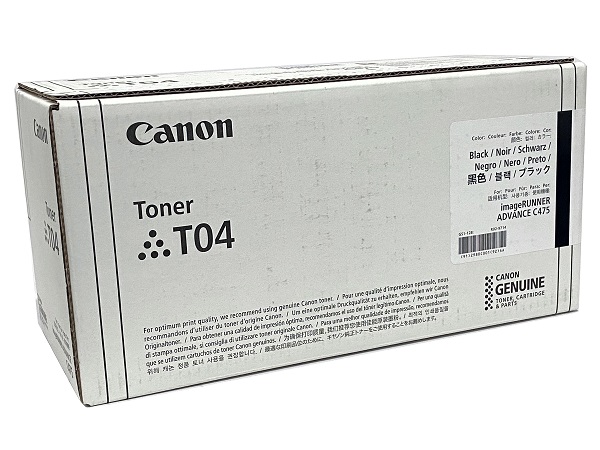Cartus toner Canon IRA C475i, IRA C478i/iZ T04 T04, 2980C001AA Black Original