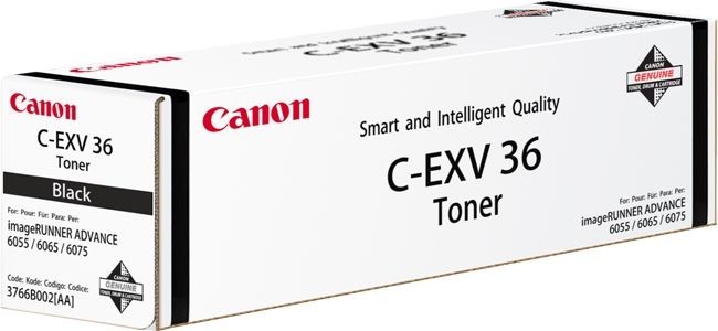 Cartus toner Canon IR 6555prt, IR 6555i, IR 6565i, 6575i C-EXV36BK Black Original