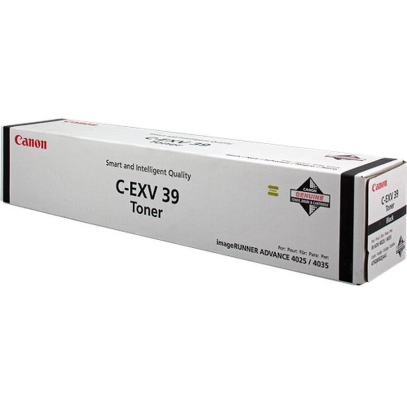 Cartus toner Canon IR 4225i, IR 4235i, IR 4245i, IR 4251i C-EXV39BK Black Original
