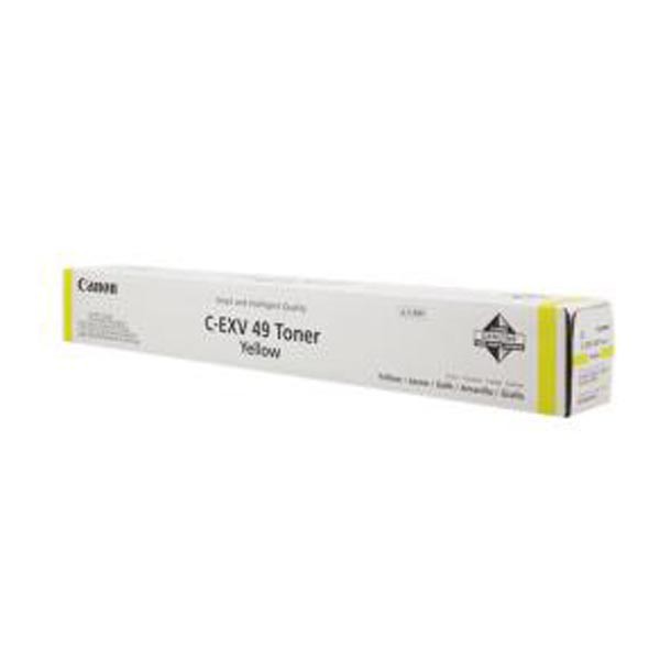 Cartus toner Canon IRA C3320, IRA C3320i, IRA C3325i, IRA C3330i,IRA C3520i, IRA C3525i, IRA C3530i, IR DX C3720i, IR DX C37325i, IR DX C3730i, IRA DX C3822i, IRA DX C3826i, IRA DX C3830i, IRA DX C3835i C-EXV49Y, 8527B002AA Yellow Original