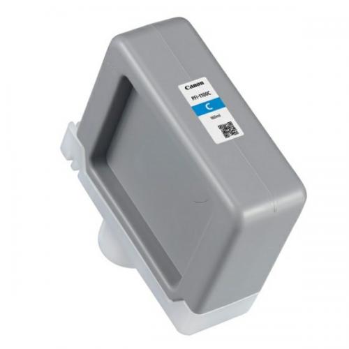 Pigment Ink Tank Canon PFI-1100 imagePROGRAF PRO-2100, imagePROGRAF PRO-4100S, imagePROGRAF PRO-4100, imagePROGRAF PRO-6100S, imagePROGRAF PRO-6100, imagePROGRAF PRO-2000, imagePROGRAF PRO-4000S, imagePROGRAF PRO-4000, imagePROGRAF PRO-6000S, imagePROGRAF PRO-6000 Cyan Original