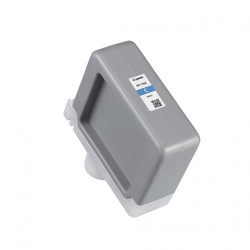 Pigment Ink Tank Canon PFI-110 imagePROGRAF TX-2100, imagePROGRAF TX-3100, imagePROGRAF TX-4100, imagePROGRAF TX-2000,, imagePROGRAF TX-3000, imagePROGRAF TX-4000, PFI-110, 2365C001AA Inks 160 ml Cyan Original