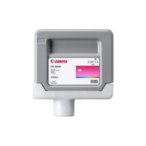 Pigment Ink Tank Canon PFI-306 iPF 8300S, iPF 8400SE, iPF 8400, iPF 8400, iPF 8300, iPF 8400S, iPF 9400S, iPF 9400 PFI-306, 6659B001AA Inks 330 ml Magenta Original