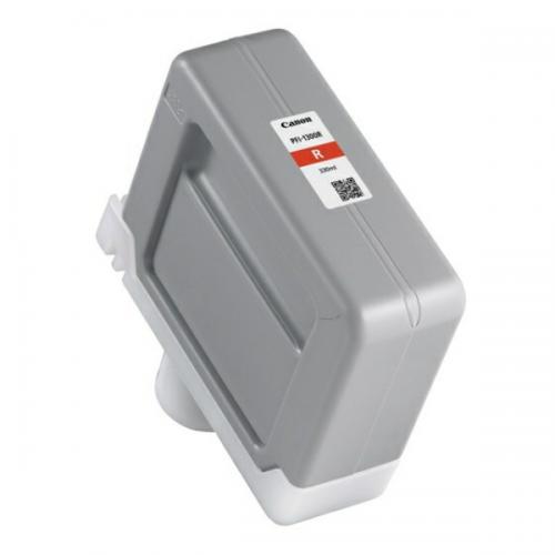 Pigment Ink Tank Canon PFI-1300 imagePROGRAF PRO-2100, imagePROGRAF PRO-4100S, imagePROGRAF PRO-6100S, imagePROGRAF PRO-2000, imagePROGRAF PRO-4000S, imagePROGRAF PRO-6000S PFI-1300, 0819C001AA Inks 700 ml Red Original