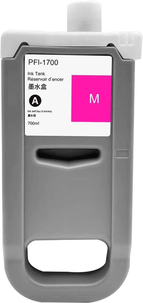 Pigment Ink Tank Canon PFI-1700 imagePROGRAF PRO-2100, imagePROGRAF PRO-4100S, imagePROGRAF PRO-4100, imagePROGRAF PRO-6100S, imagePROGRAF PRO-2000, imagePROGRAF PRO-4000S, imagePROGRAF PRO-6000S PFI-1700, 0779C001AA Photo Cyan Original