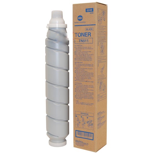 Cartus toner Minolta Bizhub 360, Bizhub 361, Bizhub 500, Bizhub 501, Bizhub 420, Bizhub 421 TN511 Black Original