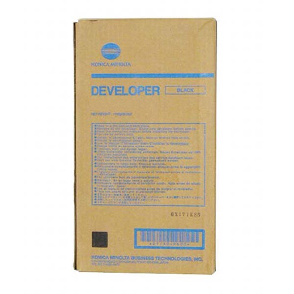 Developer Minolta Bizhub Pro C5500, Bizhub Pro C5501, Bizhub Pro C6500+eP, Bizhub Pro C6501+eP, Bizhub Pro C65hc, Bizhub Pro C6000L, Bizhub Pro C6000, Bizhub C7000P, Bizhub Pro C70hc DV610 DV610K,A04P600 1 bag,1100g,yield ca. C5500/01=150k, C6500/01=200k, C6000=300k, C7000=340k Black Original