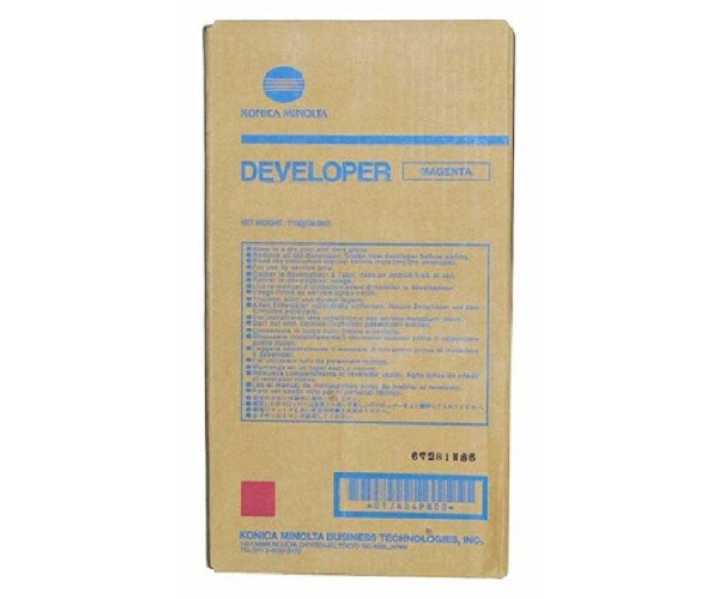 Developer Minolta Bizhub Pro C 65hc, Bizhub Pro C 70hc DV611 DV611M, A0VW850 1 bag, 1100g developer, yield ca. C65hc 200k / C70hc 340k Magenta Original