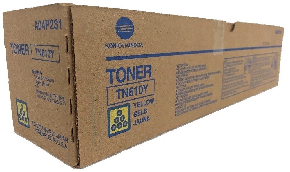Cartus toner Minolta Bizhub Pro C 5500, Bizhub Pro C 6500+eP TN610 Yellow Original