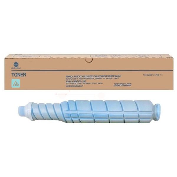 Cartus toner Minolta Bizhub Press C 2060L TN620 TN620C, A3VX454 1 bottle cartridge, Polymer toner, yield ca. 70k (5%) Cyan Original