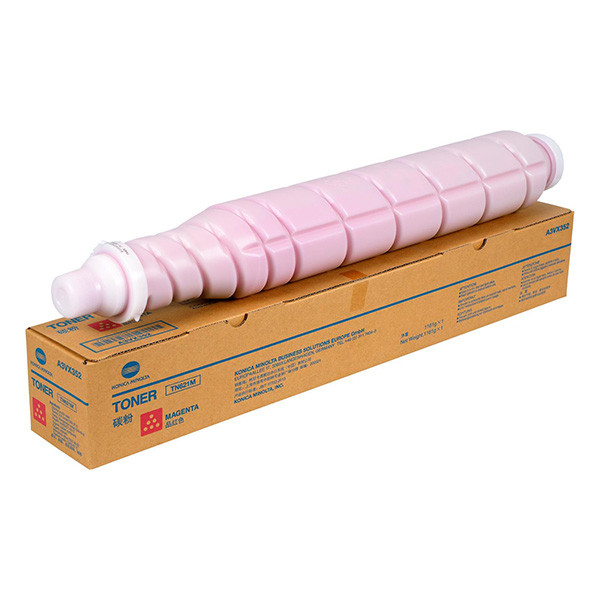 Cartus toner Minolta Bizhub Press C71hc TN621 TN621M, A3VX352 1 bottle cartridge, Polymer hc toner, yield ca. 51,5k (5%) Magenta Original