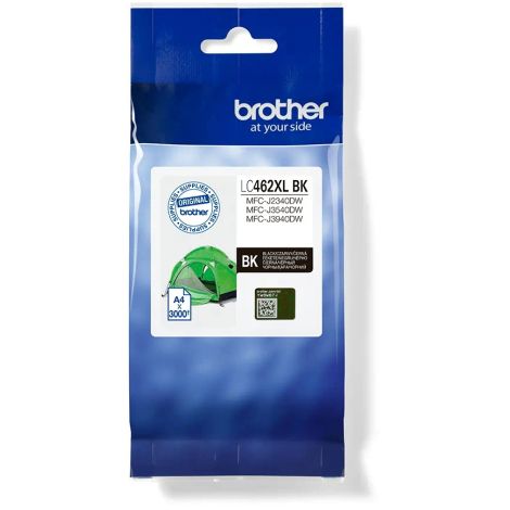 Cartus cerneala Brother MFC J2340DW, MFC J3540DW, MFC J3940DW LC462XLBK 3k Black Original